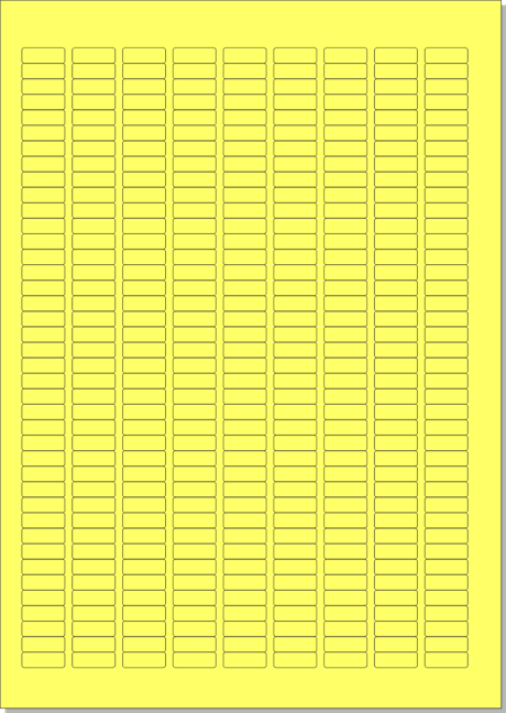 A4 polyester gul UL 20112