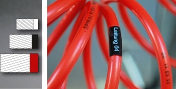 Kabelmärkning vit LKM10-D10