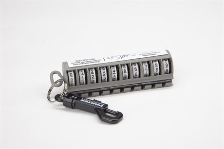 Kabelmärkning i kassett, vit 30800