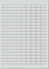 A4 polyester silver UL 21112